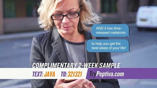 Peptiva TV Spot, 'Texting: Complimentary Sample'