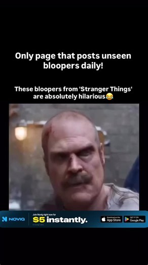 Unseen Blooper on Instagram: "Many assume intense sci-fi scenes are filmed in complete seriousness. In reality, even dark productions are filled with laughter between takes. Source: official blooper reels from Stranger Things. • Missed lines interrupt dramatic moments. • Practical effects sometimes malfunction. • Young cast members struggle to keep straight faces. • Emotional scenes reset instantly into laughter. The contrast highlights how performance differs from final editing. The clips are a