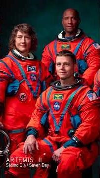 Part 4 Sixth day on mission module #Artemis 2. We are already orbiting the Moon on our return trip.