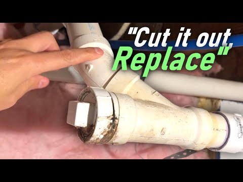 Leaking Drainpipe Repair - DIY Friendly