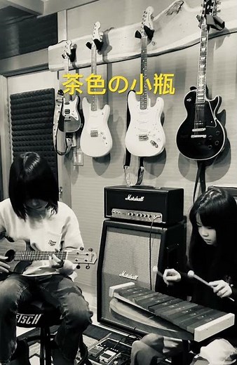 Blue nuts 茶色の小瓶 ウクレレ 木琴 音楽の授業