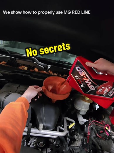 How to Use MG RED LINE Engine Oil for Your Dodge Ram