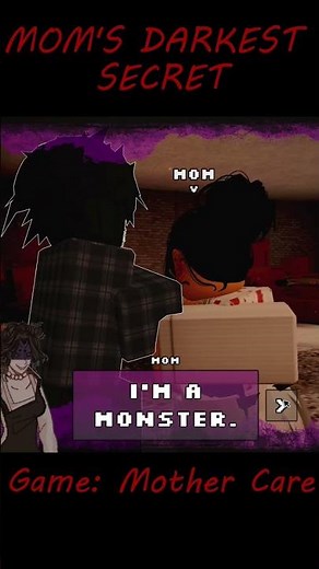 Mom's Dark Secret | #roblox #psychologicalhorror #mothercare #horror #robloxhorror