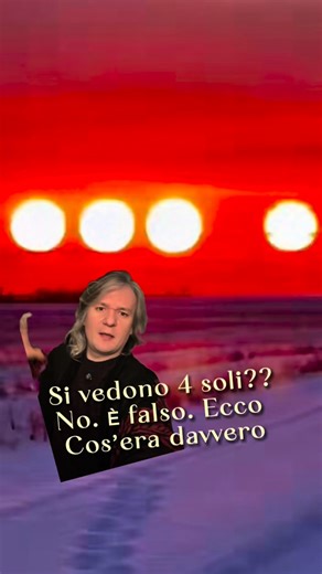 Adrian Fartade on Instagram: "Cos’è questa storia dei 4 soli visibili in Alaska? E ahimè una affascinate illusione ottica creata da vetrate spesse. Carina ma no, non è un raro fenomeno ottico come viene spacciato da tanti video virali. #spazio #sole #alaska #scienza #cielo"