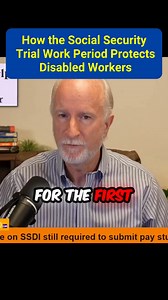 18K views · 127 reactions | How the Social Security Trial Work Period Protects Disabled Workers #socialsecurity #medicare #retirement | Dr. Ed - Former SSA Manager | Facebook