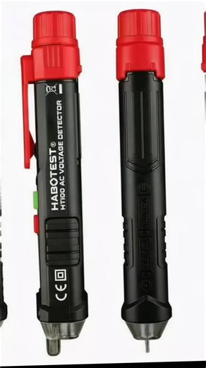 4.8K views · 30 reactions | Dual Sensitivity Mode Handheld Voltage Tester ,Habotest HT100 AC Voltage Detector. Buy now Firstshopz | Lineman24.com | Facebook