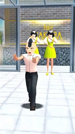 Sakura funny video taiga hair cutting 🤣😂#sakuraschoolsimulator #shortsfeed #sakura #shorts