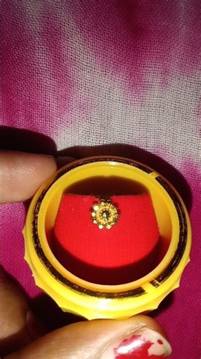 Gold nose pin design ❤️