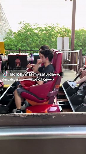 Six Flags Great America: Raging Bull Ride Experience