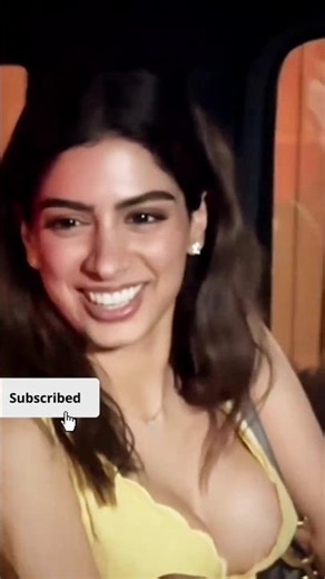 khushi kapoor car | khushi kapoor dress