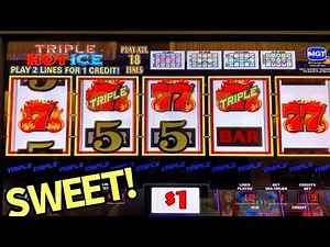 Triple Jackpot 3X Jewels, Triple HOT Ice, Lucky Lions Big WIN! Profit Session