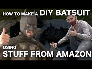 I Made a DIY Batsuit using stuff from Amazon