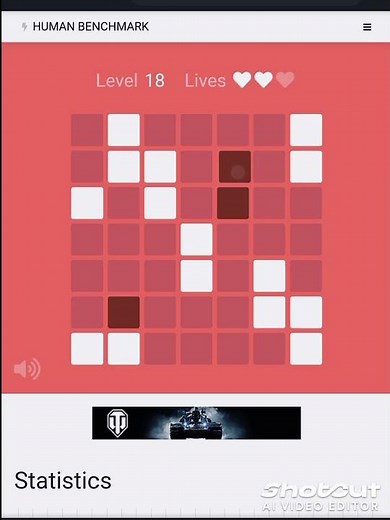 Insane human benchmark (visual memory) pull 🤯!!
