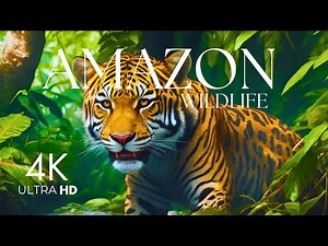 "Amazon Adventure: A 4K Wildlife Safari Through the Rainforest"