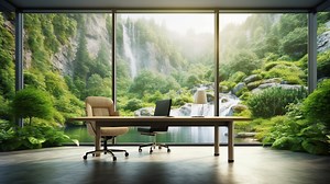 Nature Minimalist | Zoom Virtual Backgrounds | Backdrop | Office Background | Microsoft Teams | Facebook | Webex | Skype | Google Meet - Etsy