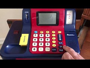 Learning Resources cash register coupon credit card mode