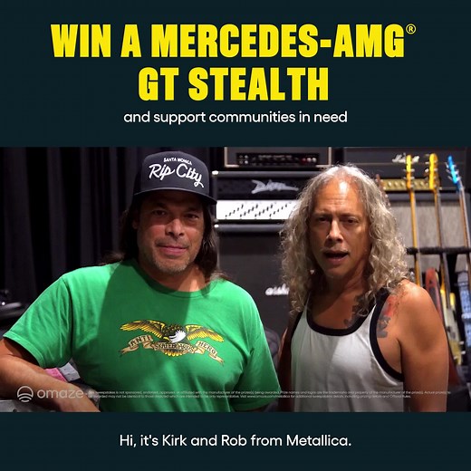4.8K reactions · 200 shares | Win this rare $150,000 Mercedes-AMG GT Stealth Edition and support All Within My Hands’ nonprofit work. Enter today. | Metallica | Facebook