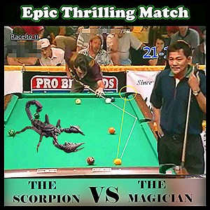 31M views · 213K reactions | Epic Thrilling Match. Efren Reyes Vs Johnny The Scorpion Archer | Reelive | Facebook