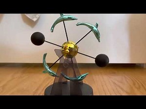 Rocking Dolphins/Balls Kinetic By Carlisle Showcase