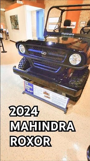 🏜 2024 Mahindra Roxor Jeep 4x4 | Pontiac Transportation Museum #jeep #4x4 #offroad