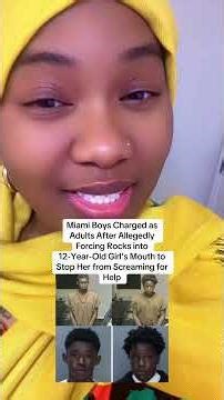 Florida boys charged as adults