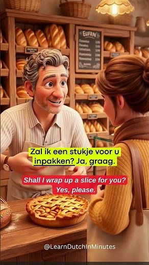 Bij De Bakker 🥐 | Eenvoudige Nederlandse Conversatie Voor Beginners
