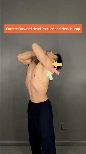 One At Home Stretch to Improve Forward Head Posture Reduce Neck Hump, and Relax the Neck & Shoulders