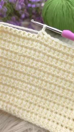 Easy Crochet Knit Blanket Model Tutorial