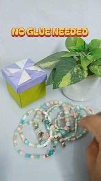 DIY Cute Paper Box | No Glue No Tape | How to make cool stuff | Easy Origami Craft | Kawaii Origami