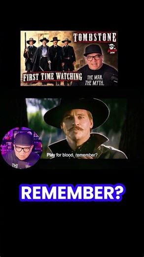 “I’m Your Huckleberry.” 🤠 Doc Holliday IS HIM! | Tombstone Reaction #shorts