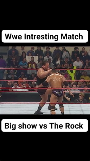Wwe SmackDown The Rock vs Big Show 💪🔥😡 #bigshow #therock #wwe #WWEonNetflix #wwefight #WWEReels #fightnight #bixingmatch #event #fight #entertaiment #wwegame | Rj Tonggun