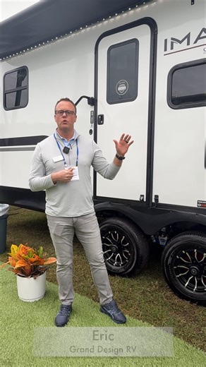 It's FEATURE FRIDAY and we are excited to share that our standard Imagine line now has ABS with anti-sway mitigation, Goodyear Endurance tire assemblies, MORryde CRE-3000 suspension, upgraded bronze bushings, and serviceable wet bolts! Come check it out at the Florida RV SuperShow or learn more at https://www.granddesignrv.com/travel-trailers/imagine?modelName=Imagine. #GrandDesignRV #GDRV4Life #FloridaRVSuperShow #Imagine #traveltrailers
