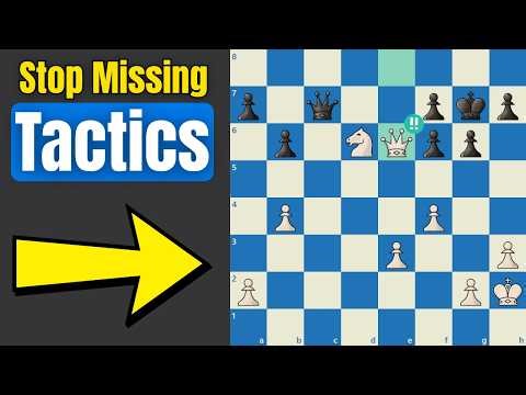 How Everything in Chess Changes If You Spot TACTICS