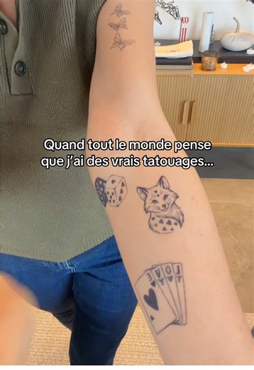 Tatouages temporaires : une illusion de véritables tatouages