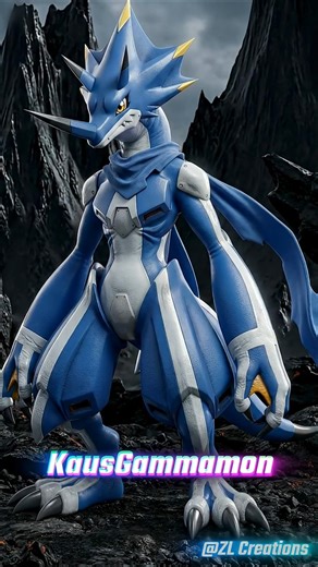 Gammamon to Siriusmon Evolution #Digimon #DigimonAI #Digivolution