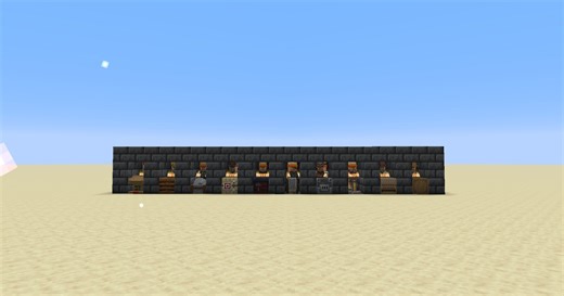 Minecraft Schematic Villager Trading Hall (10 villagers) by Citron8765 | abfielder.com