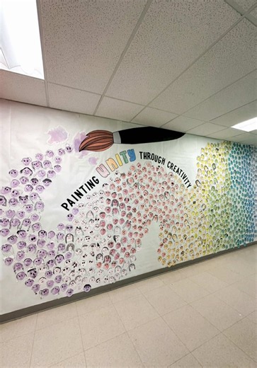 Dot Day collaborative art project ideas for schools
