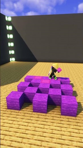 Minecraft Purple Floor Design 🔥#minecraft #shorts