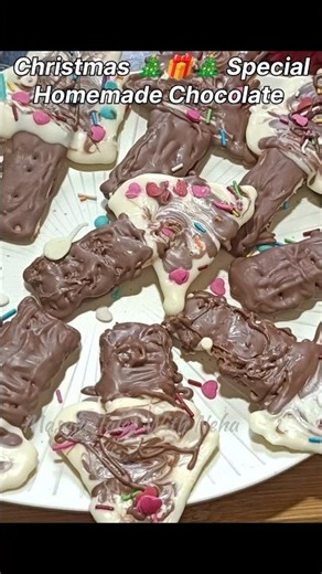 Homemade Chocolate| #shorts #christmaschocolate #masalataleswithneha