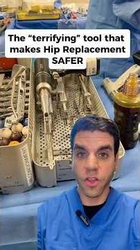 This “terrifying” tool makes hip replacement so much safer