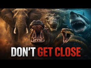 10 Most Dangerous Animals in the World | Deadliest Creatures on Earth🦛🦈