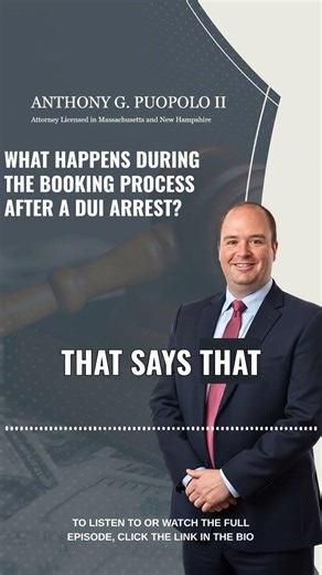 What Happens During The Booking Process After A DUI Arrest?