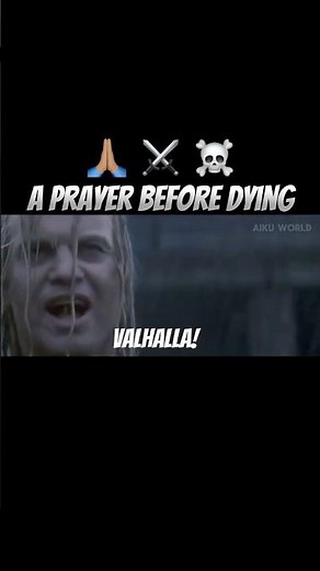 A Prayer Before Dying 🙏🏽⚔️☠️ | The 13th Warrior #action #movie #shorts
