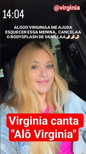 Virginia canta "Alô Virginia " #shorts #virginiafonseca