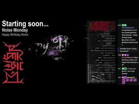 Noise Monday: Happy Birthday Noise - fixed audio