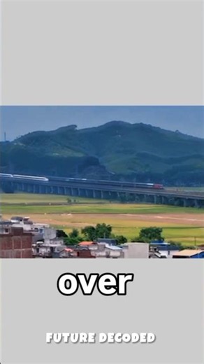 This Train Is Literally Faster Than a Plane! 🤯 #shorts
