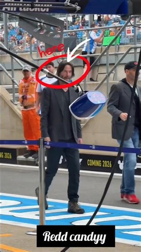 Keanu Reeves Turns Heads with Surprise Walk Through Abu Dhabi Formula 1 Paddock