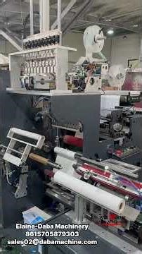 Automatic Glueless Nonstop 2 Spindle Label Turret Die Cutting Slitting Rewinder with Auto Labeling