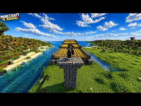 I Built an Automatic Wheat Farm in Minecraft 🔥🌾.!