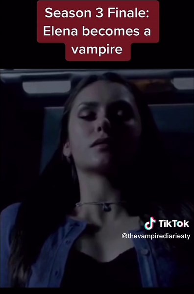Elena Becomes a Vampire in the Last Episode of The Vampire Diaries